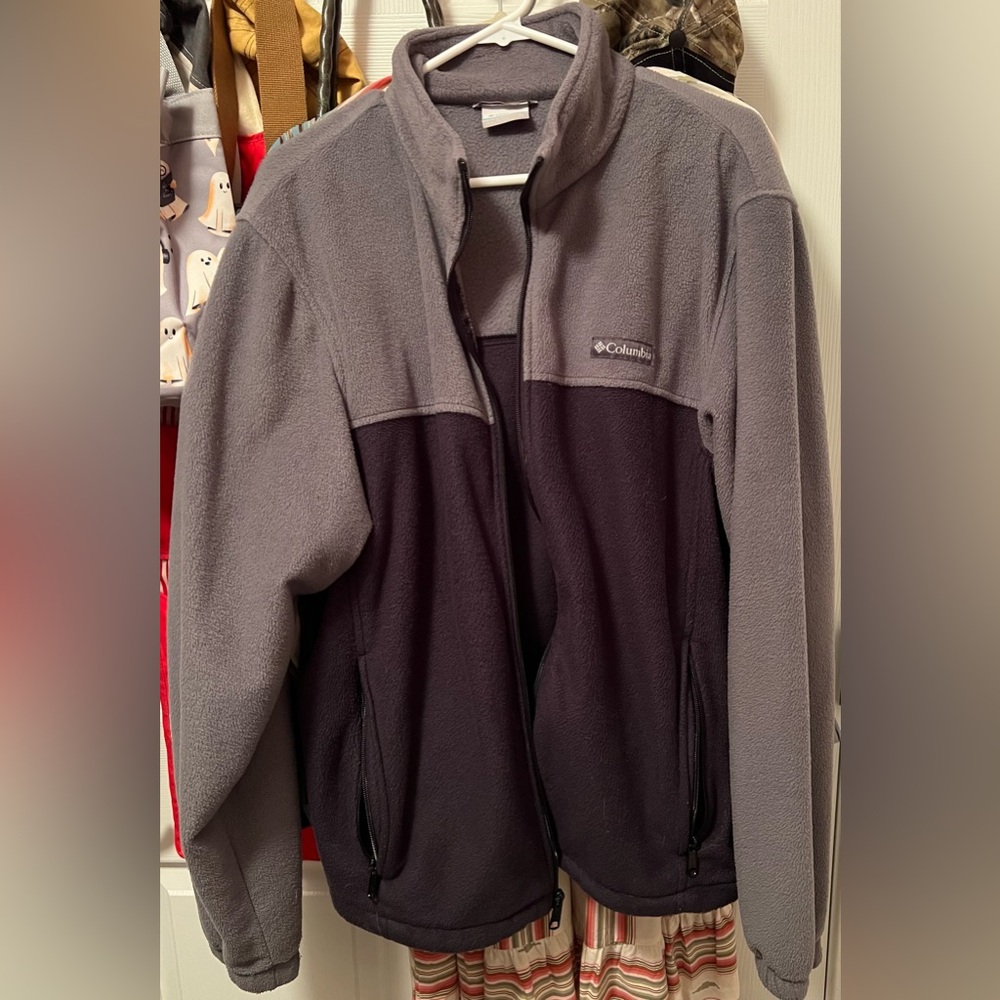 Columbia Charcoal Fleece Jacket